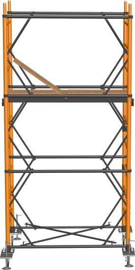Вышка-тура Ринстрой Радиан-Альфа Н 3.8 м