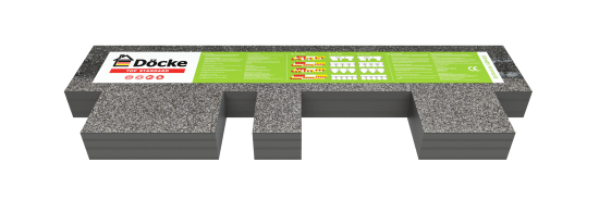 Гибкая черепица Docke Pie Евразия лабиринт серый 3 м²