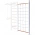 Стойка с сеткой Perfetto sport Verticale in legno con rete bianco-naturale