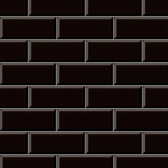 Плитка облицовочная Kerama Marazzi Вилланелла черный грань 400x150x8 мм (18 шт.=1,08 кв.м)