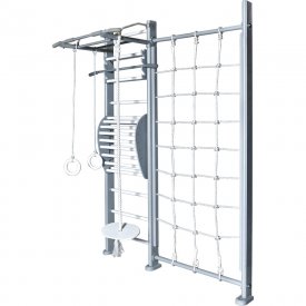 ДСК Perfetto sport Scala in legno con rete 1 grigio