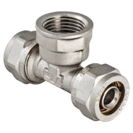Тройник для металлопластиковых труб Valtec 17607