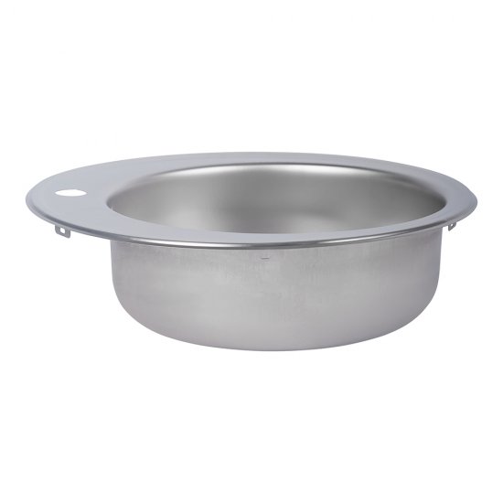 Мойка для кухни Ukinox Nord d50х16 см врезная сталь (Nr D500 (0,6) G)