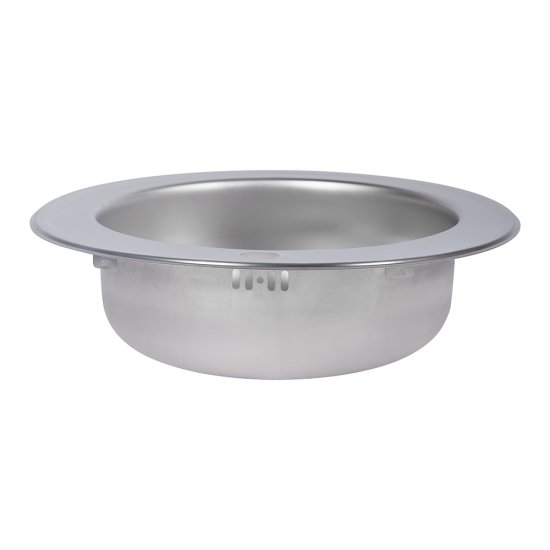 Мойка для кухни Ukinox Nord d50х16 см врезная сталь (Nr D500 (0,6) G)