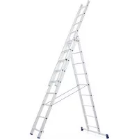 Трехсекционная лестница Zarges 49309