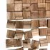 3D мозаика Arabesco Колотая береза под орех 80x80 мм 150 шт. 0.96 м²