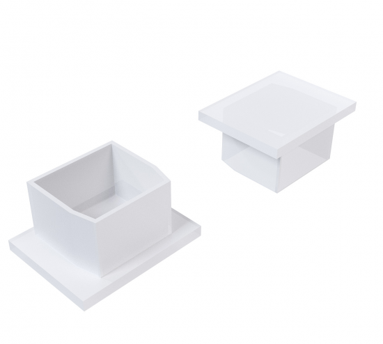 Профиль Inspire для светодиодной ленты 12 мм 2 м глубокий