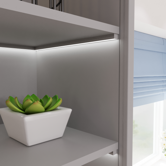 Профиль Inspire для светодиодной ленты 12 мм 2 м глубокий