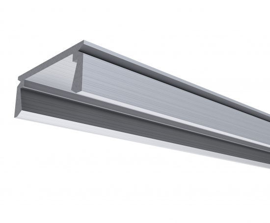 Профиль Inspire для светодиодной ленты 1 м прямой