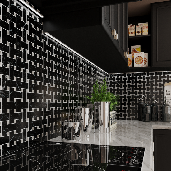 Профиль Inspire для светодиодной ленты 1 м прямой