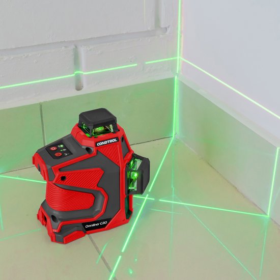 Уровень лазерный Condtrol Omniliner G3D зеленый луч, 50 м