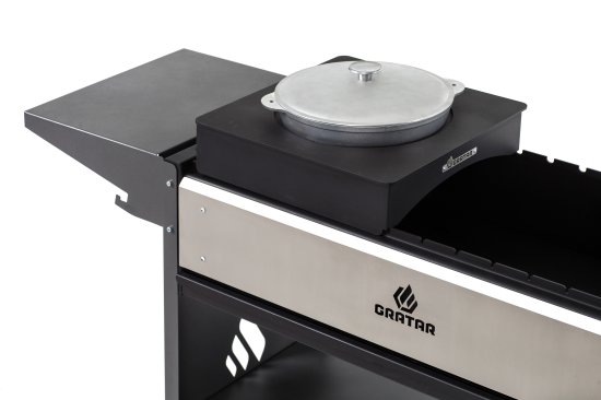 Варочная панель для мангала Gratar ПВ 01, 36.7x36.7 см, цвет черный