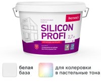 Краска фасадная Bayramix Silicon Profi матовая цвет белый база А 2.7 л
