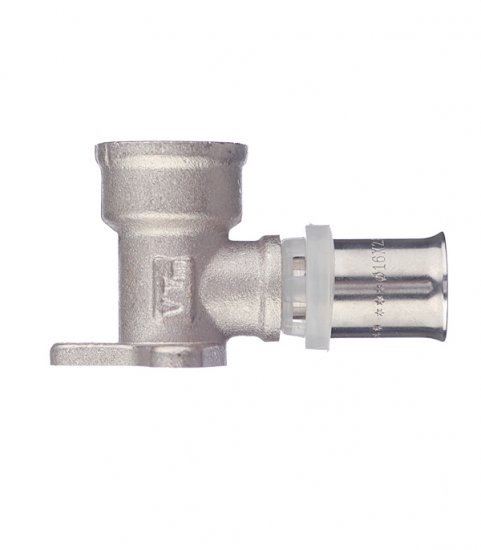 Водорозетка VALTEC (VTm.254.N.001604) 16(пресс) х 1/2 ВР(г)