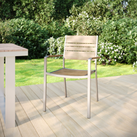 Стул садовый Naterial Menorca 57x55 см алюминий
