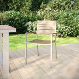 Стул садовый Naterial Menorca 57x55 см алюминий