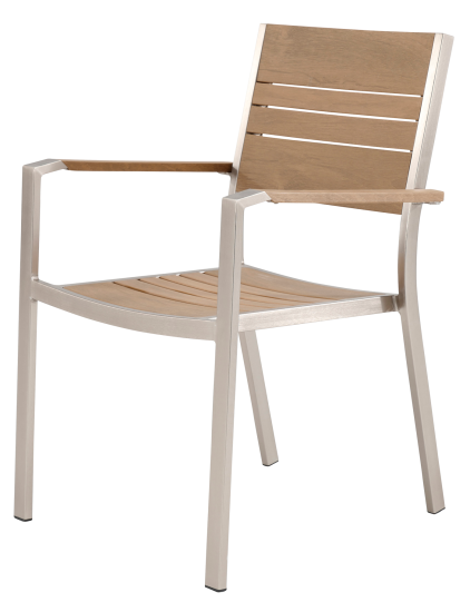 Стул садовый Naterial Menorca 57x55 см алюминий