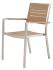 Стул садовый Naterial Menorca 57x55 см алюминий