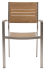 Стул садовый Naterial Menorca 57x55 см алюминий