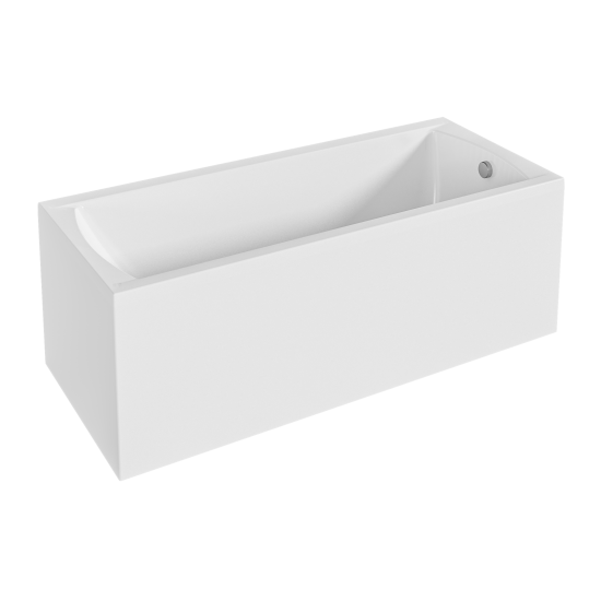 Ванна 100Acryl Ницца акриловая 180x70 см каркас в комплекте