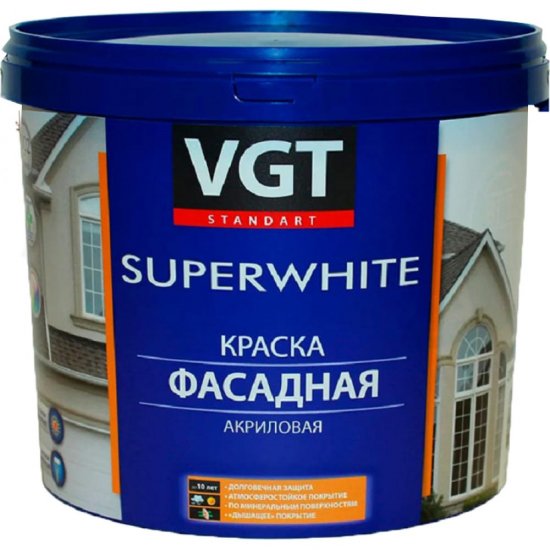 Фасадная краска VGT ВД АК 1180