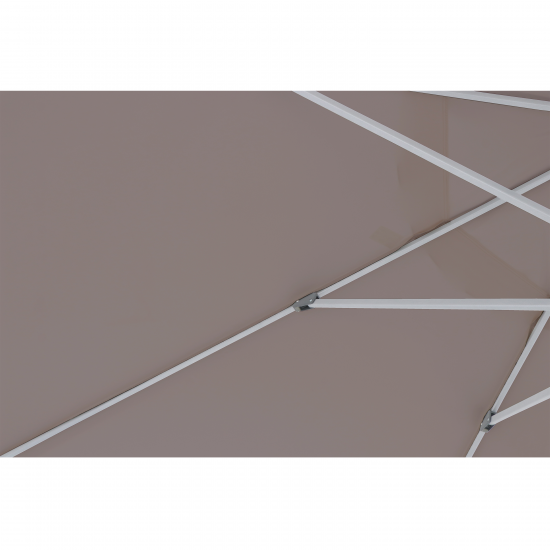 Зонт с центральной опорой Naterial Aurall 285x285 h271см, квадрат серо-коричневый