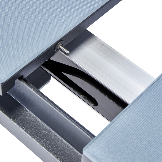 Садовый стол раздвижной Naterial Odyssea II 180/240x100x76 см алюминий/стекло антрацит