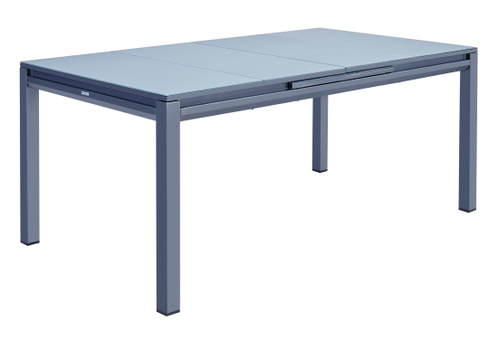 Садовый стол раздвижной Naterial Odyssea II 180/240x100x76 см алюминий/стекло антрацит