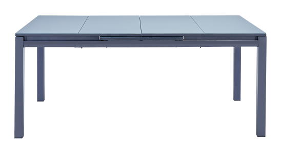 Садовый стол раздвижной Naterial Odyssea II 180/240x100x76 см алюминий/стекло антрацит