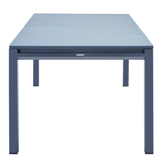 Садовый стол раздвижной Naterial Odyssea II 180/240x100x76 см алюминий/стекло антрацит