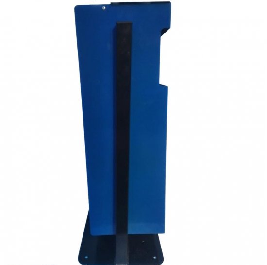 Урна пепельница УПО-2 33x25x80 см металл синий