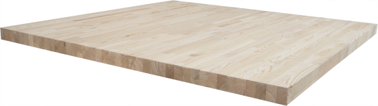 Площадка лестничная сращенная лиственница сорт Экстра 40x1000x1200мм