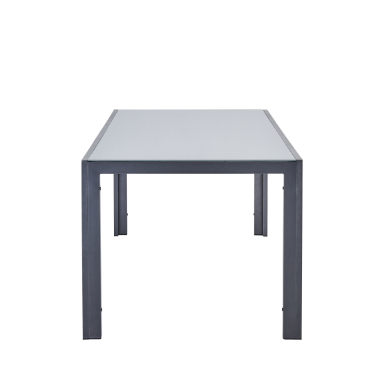 Стол садовый прямоугольный Naterial Lyra II 160x90x74 см алюминий/стекло