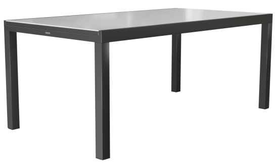 Стол садовый раздвижной Naterial Lyra II 180x260x96 см алюминий/стекло