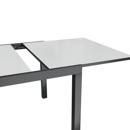 Стол садовый раздвижной Naterial Lyra II 180x260x96 см алюминий/стекло