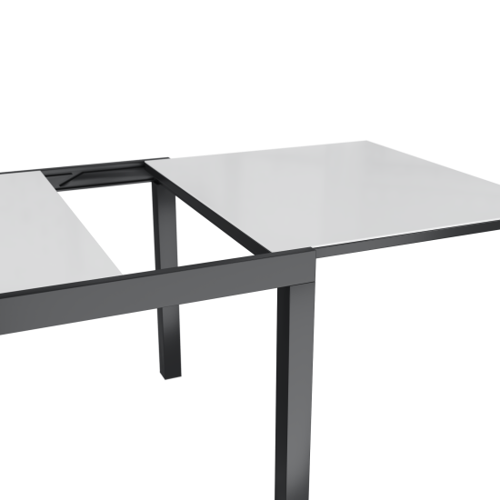 Стол садовый раздвижной Naterial Lyra II 180x260x96 см алюминий/стекло