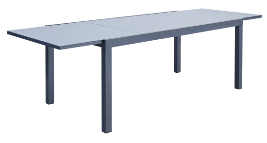 Стол садовый раздвижной Naterial Lyra II 180x260x96 см алюминий/стекло