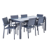 Стол садовый раздвижной Naterial Lyra II 180x260x96 см алюминий/стекло