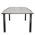 Стол садовый раздвижной Naterial Lyra II 180x260x96 см алюминий/стекло