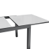 Стол садовый раздвижной Naterial Lyra II 180x260x96 см алюминий/стекло