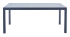 Стол садовый раздвижной Naterial Lyra II 180x260x96 см алюминий/стекло