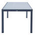 Стол садовый раздвижной Naterial Lyra II 180x260x96 см алюминий/стекло