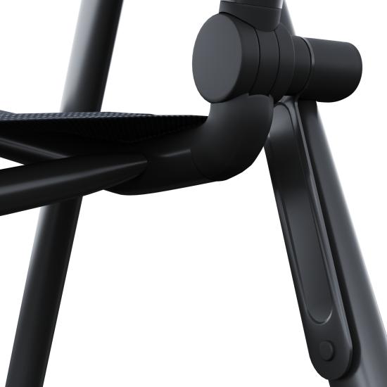 Кресло садовое Naterial Orion II 62x106x57 см алюминий/текстилен антрацит