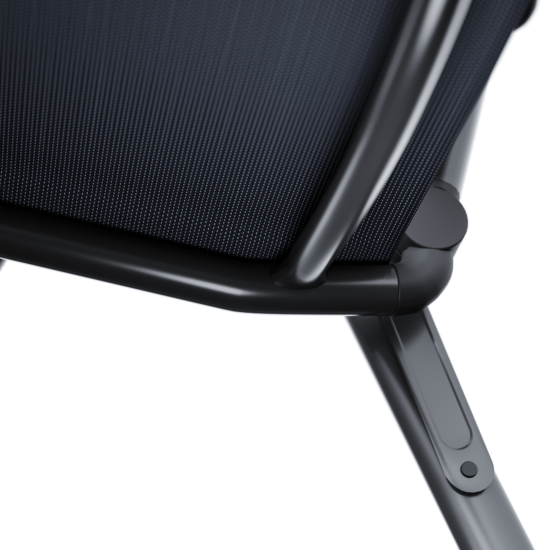 Кресло садовое Naterial Orion II 62x106x57 см алюминий/текстилен антрацит