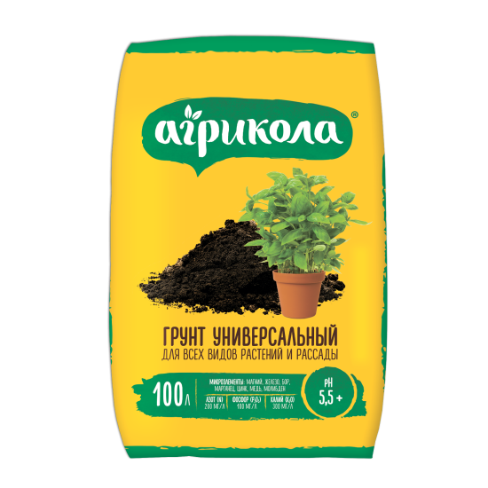 Грунт универсальный Агрикола 100 л