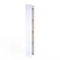 Полка для ванной Flow Skyline пятиярусная 150х96х1000 мм металл белая (Fl-sky-pr15-б)