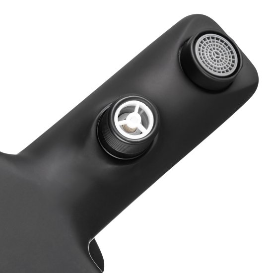 Смеситель для ванны AM.PM X-Joy черный однорычажный с коротким изливом без лейки (F85A10022)