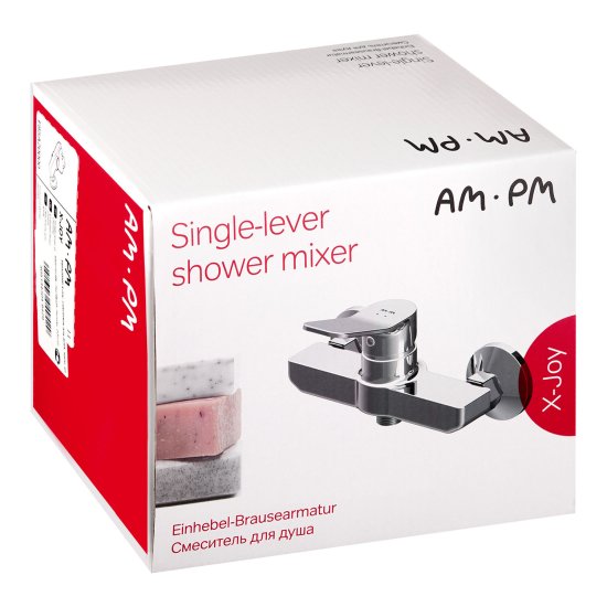 Смеситель для душа без излива AM.PM X-Joy хром без лейки однорычажный (F85A20000)