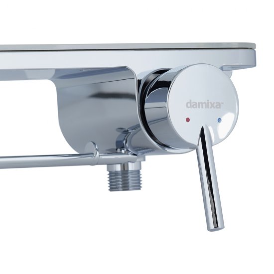 Смеситель с гигиеническим душем встраиваемый Damixa Origin Bit со скрытой частью в комплекте хром (773500001)
