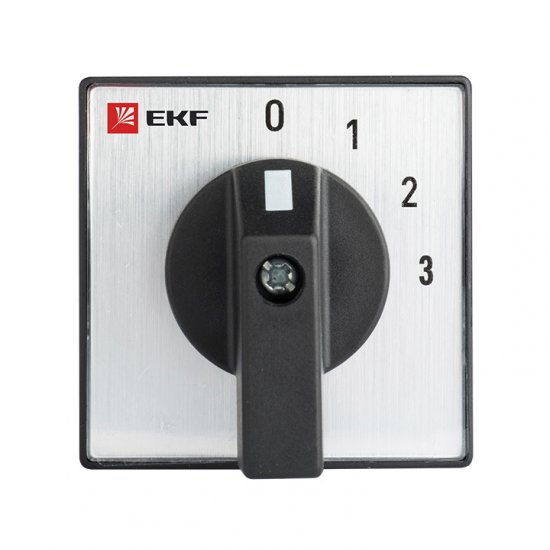 Переключатель кулачковый EKF PROxima ПК-1-102 10А 230 В 2NO IP20 4P черный (pk-1-102-10)